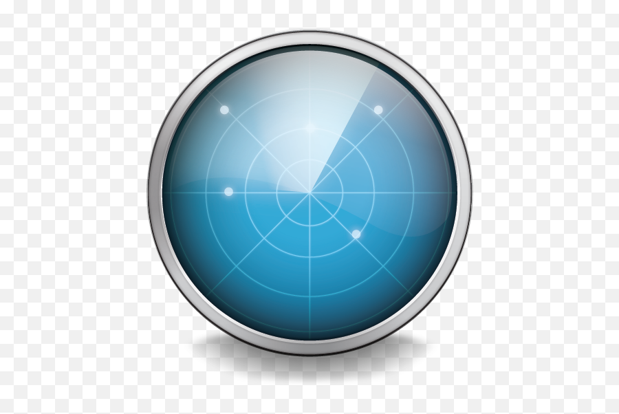 Download Hd Gps Radar Icon - Blue Radar Icon Transparent Png Radar,Gps Icon Png