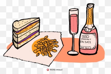 15 Drool - Worthy Comfort Food and Wine Pairings Folly Barware png