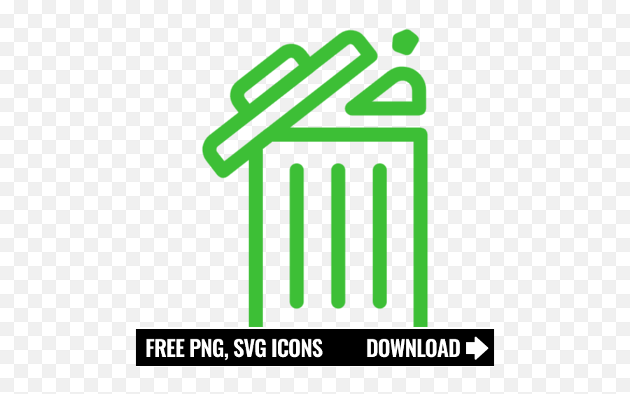 Free Garbage Bin Icon Symbol Png Svg Download - Vertical,Bin Icon