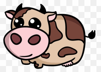 How To Draw A Cute Cow With 09 Simple Steps - Easy To Draw Drawing A Cow Easy Png,Cute Cow Icon