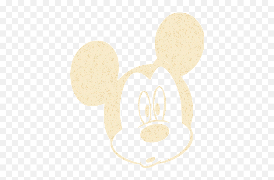 Old Paper Mickey Mouse 11 Icon - Yellow Mickey Mouse Aesthetic Png,Mickey Mouse Icon Ornament