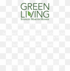 Green Living Stanley Martin Homes Png