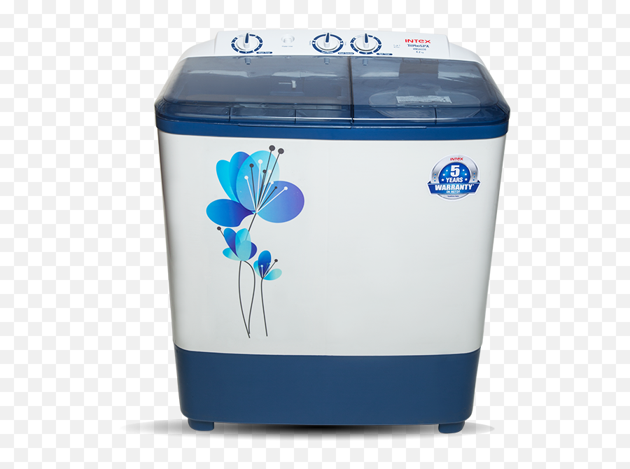 Top Loading Washing Machine Png Photo - Intex Semi Automatic Washing Machine,Washing Machine Png