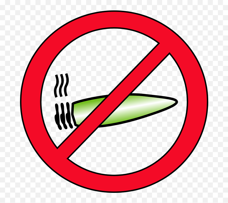Marijuana Symbols Smoking - No Smoking Weed Png,Weed Smoke Png