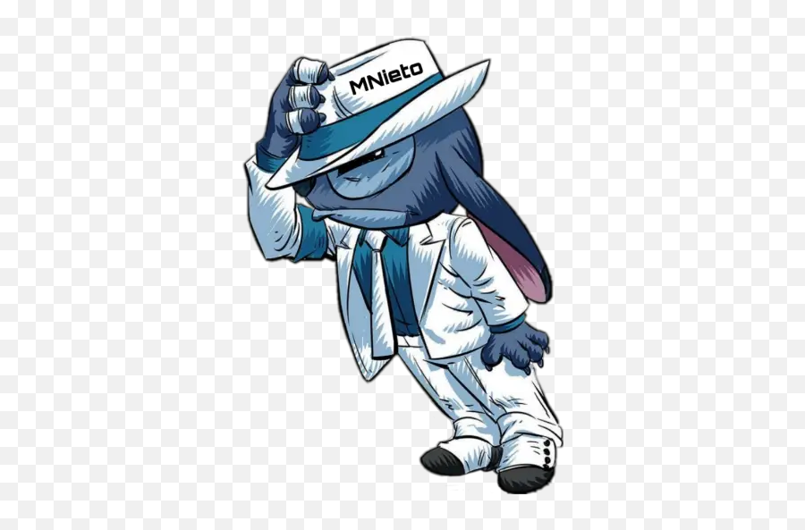 Stich 4 Stickers For Whatsapp - Michael Jackson Fan Art Png,Stich Png