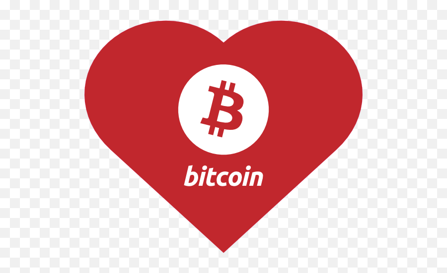 Is Bitcoin Like Love Logo Sticker - Love Bitcoin Png,Bit Coin Logo