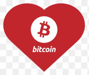 Is Bitcoin Like Love Logo Sticker - png