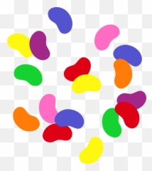 Png Jelly Bean Free Clipart - Jar Probability