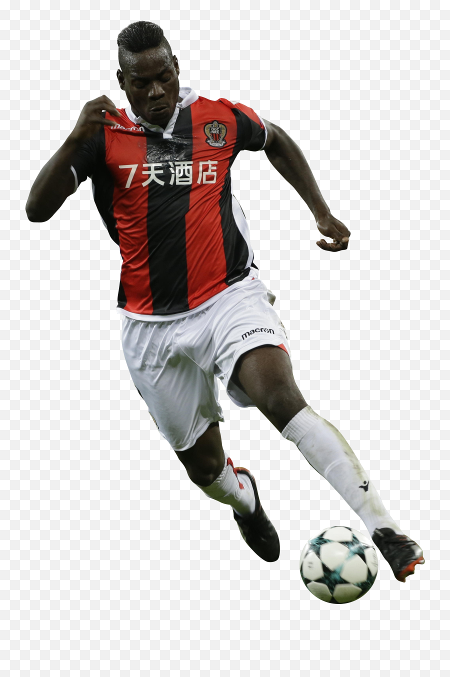 Mario Balotelli Football Render - 40626 Footyrenders Kick Up A Soccer Ball Png,Hotel Mario Transparent