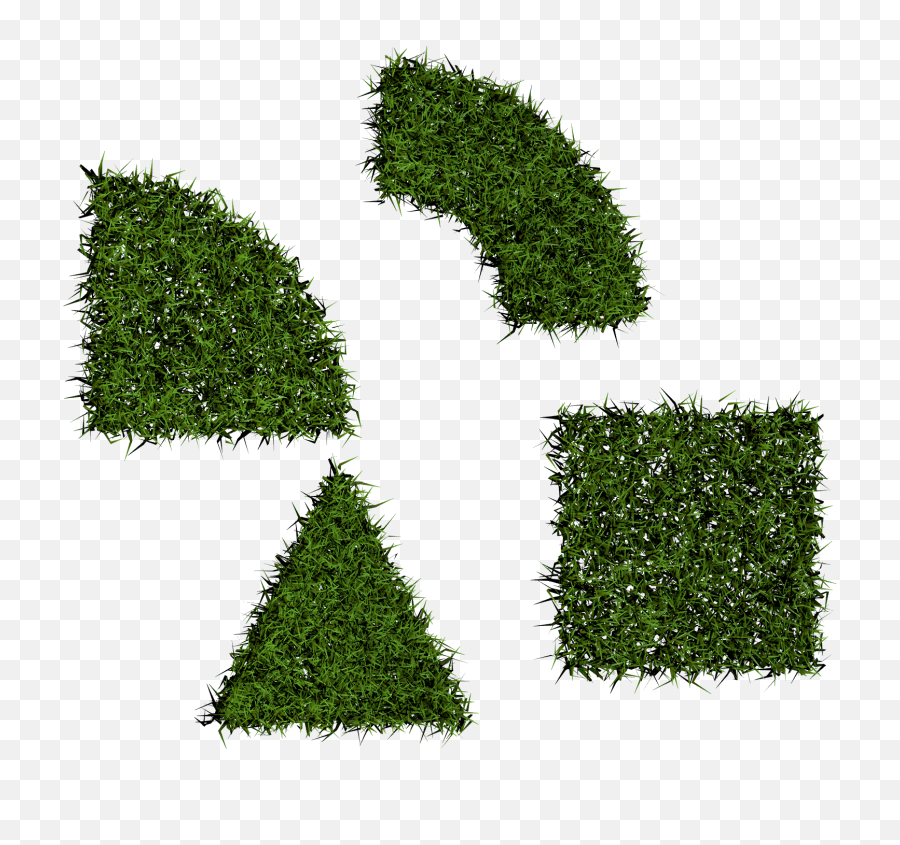 Download Hd Grass Top View Clipart Png - Shrub Top View Png,Grass Top View Png