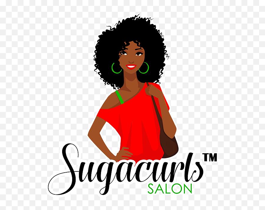 Beauty Salon Houston Suite Sugacurls Natural Hair And - Illustration Png,Hair Transparent Background