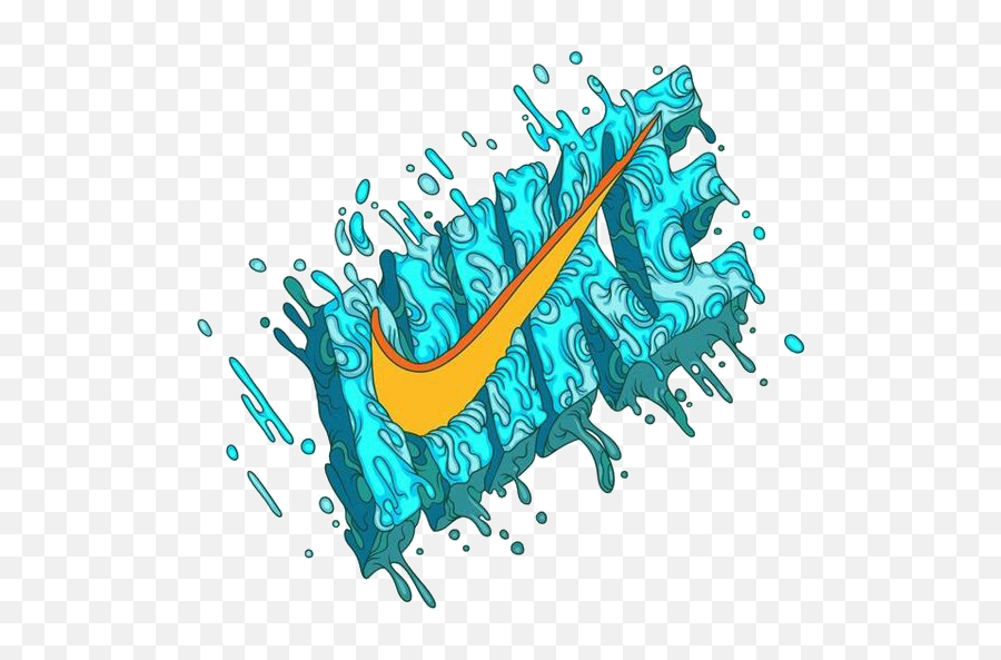 Creative Illustration Nike Hq Image - Nike Logo Design Png,Nike Png