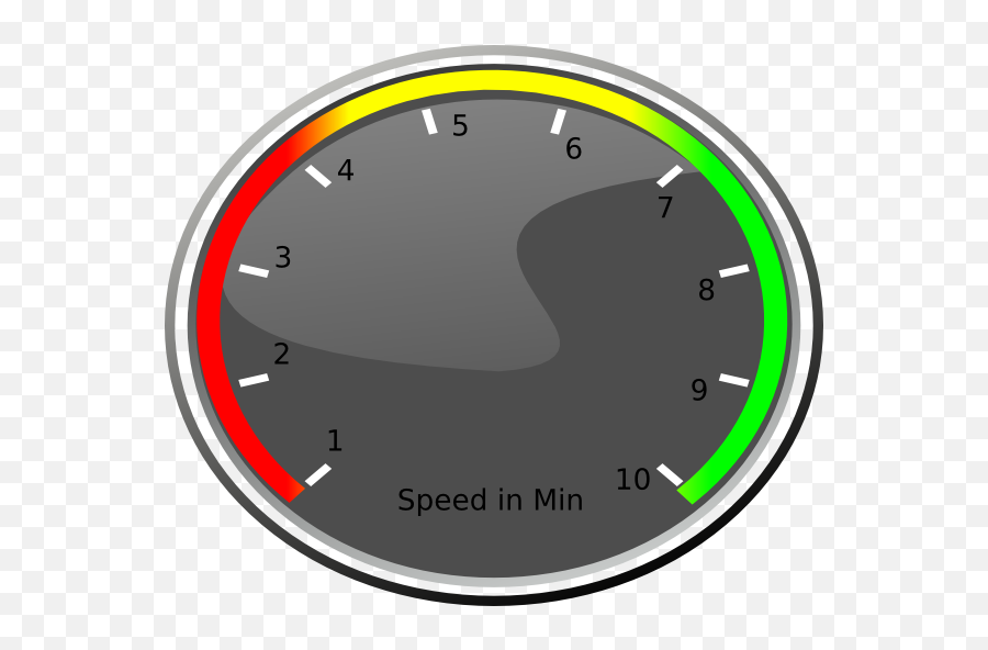 Speedometer Speed Of Check In Clip Art - Gauge Dashboard Png,Speedometer Png