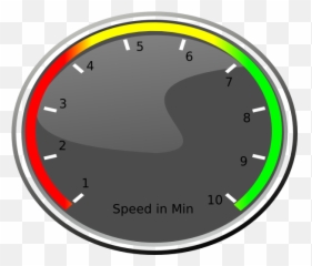 Speedometer Speed Of Check In Clip Art - Gauge Dashboard Png,Speedometer Png
