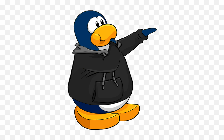 Im Going To Give Out Some Hoodies Cutouts For Your - Club Club Penguin Black Hoodie Cutouts Png,Club Penguin Png