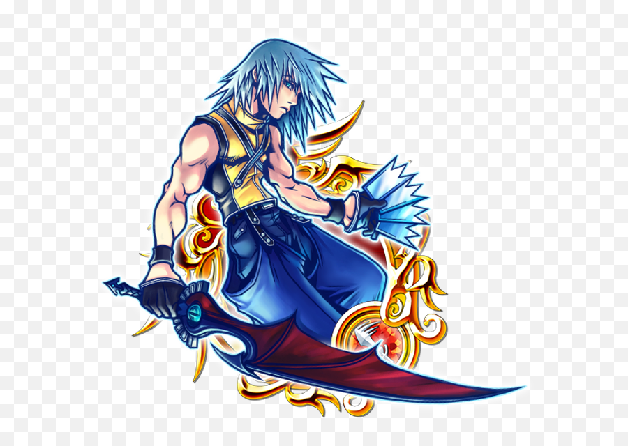 Informationkingdom Hearts Union - Kingdom Hearts Riku Illustrated Png,Riku Png