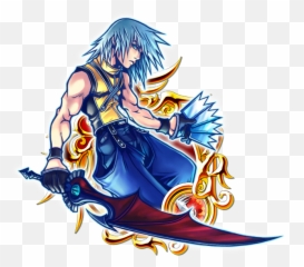 Informationkingdom Hearts Union - Kingdom Hearts Riku Illustrated Png,Riku Png
