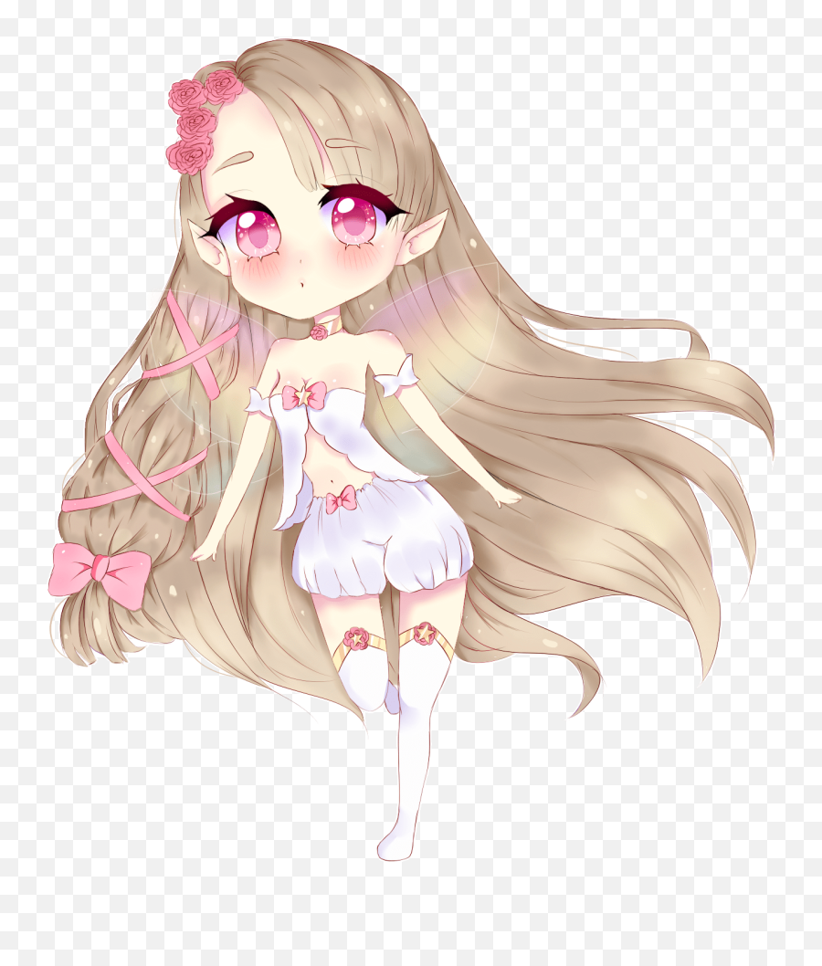 Cute Anime Chibi Style - Cute Anime Eyes How To Draw Png,Anime Girl Transparent Background