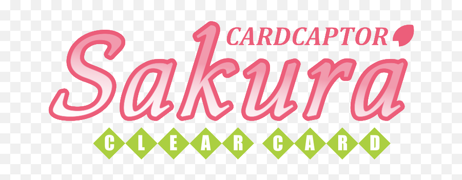 Cardcaptor Sakura Clear Card Logo Png - Sakura Card Captor Logo Png,Card Png