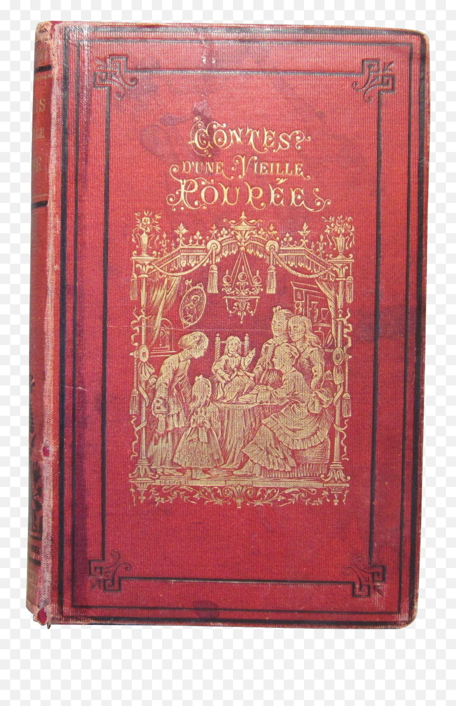 Antique French Book - By The Editor Of La Poupee Modele Antique French Book Png,Old Book Png