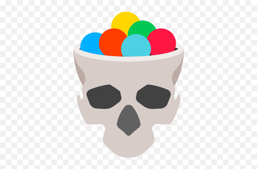 Candies Skull Png Icon - Png Repo Free Png Icons Icon,Skull Icon Png