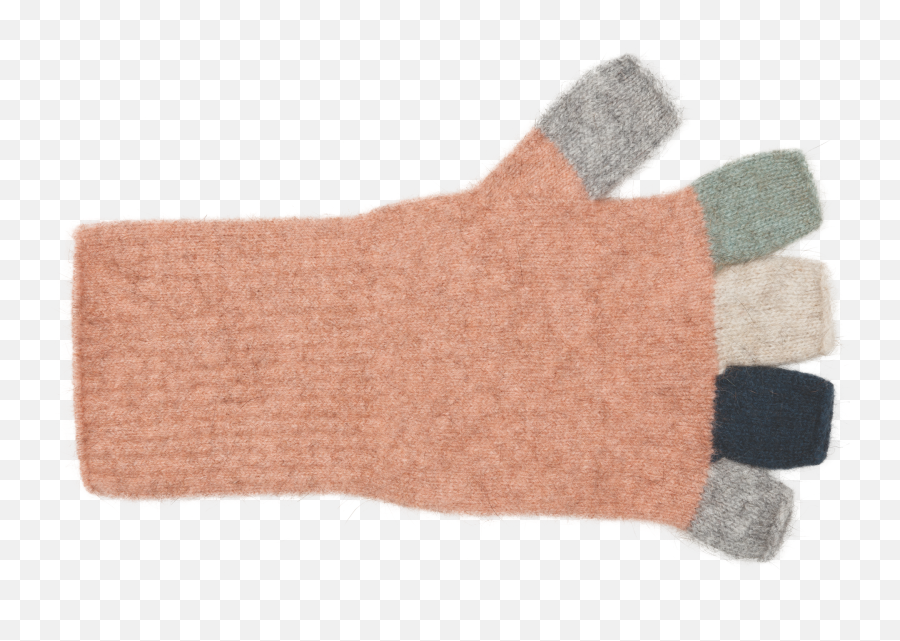 Possum Merino Multi Fingerless Gloves - Wool Png,Possum Transparent