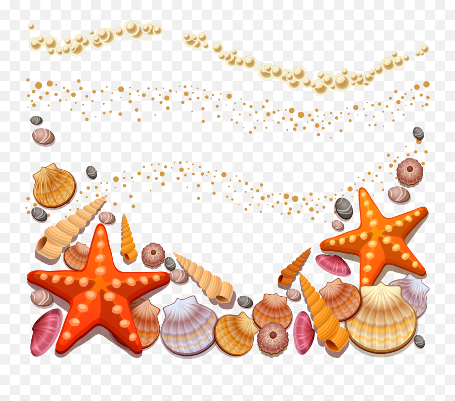 Download Seashell Silhouette - Google Search Shells On The Transparent Seashells Clip Art Png,Beach Silhouette Png
