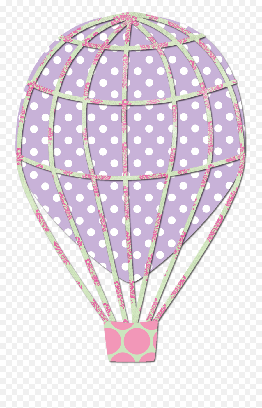 Download Hot Air Balloon Clip Art Embellishment - Balloons Transparent Embellishment Scrapbook Png,Embellishment Png