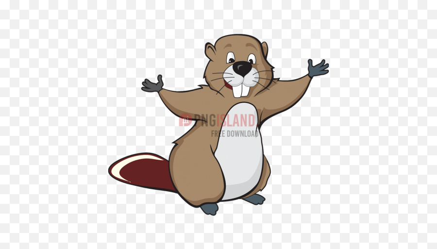 Png Image With Transparent Background - Transparent Cartoon Beaver,Beaver Png