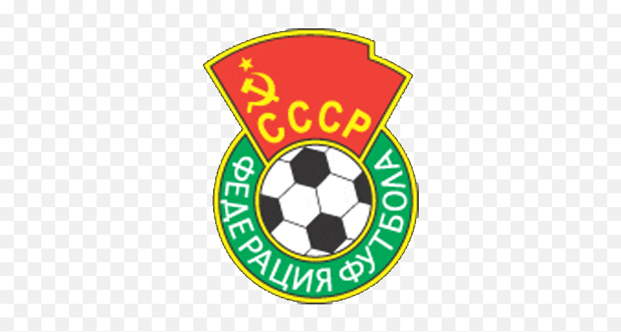 Soviet Flag With Soccer Ball And - Soviet Union Football Team Png,Soviet Logo