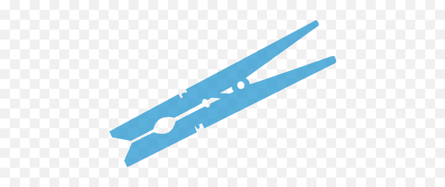 Blue Clothespin Transparent Png Image - Baby Blue Clothespin Clipart,Clothespin Png