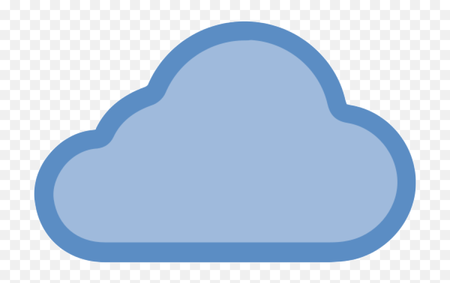 Teaching R Online With Rstudio Cloud - Horizontal Png,Blue Cloud Png