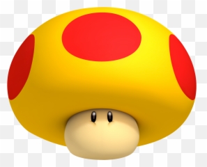 New Super Mario Bros - Mario Bros Mega Mushroom Png,Mario Mushroom Png