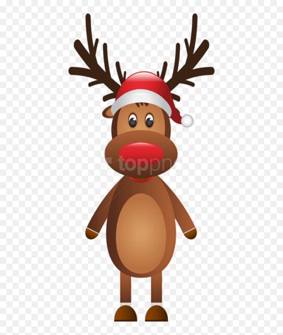 Free Png Rudolph Reindeer - Rudolph Clipart Reindeer,Rudolph Nose Png