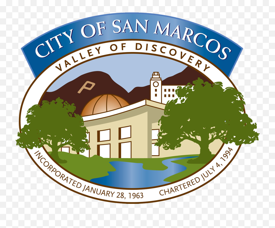 Official Seal Of The City San - San Marcos Ca Seal Png,Marcos Png