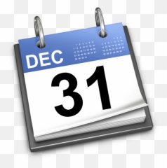 December 31 - Ical Icon Png,December Png