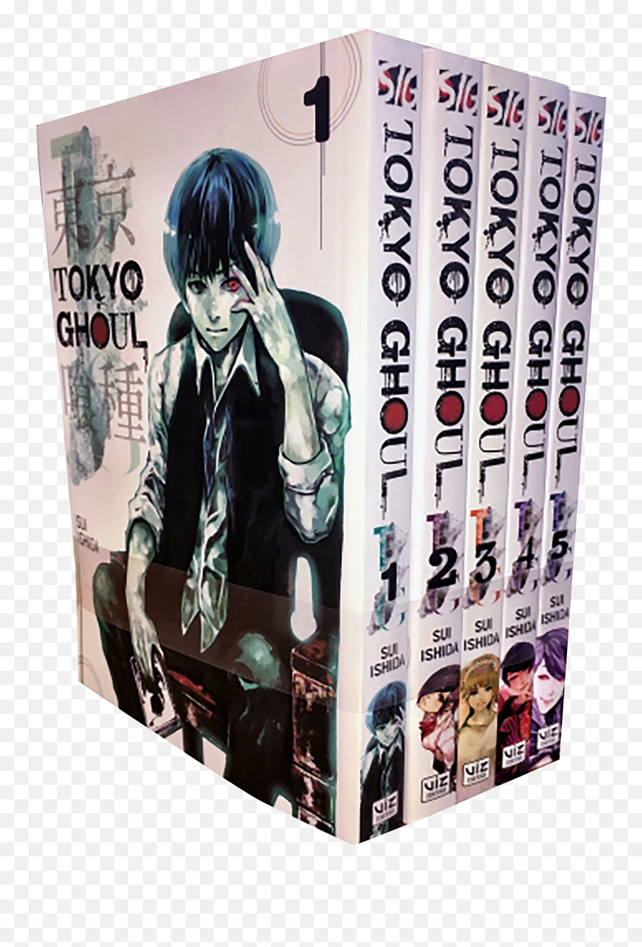 Tokyo Ghoul Volume 1 - 5 Collection 5 Books Set Series 1 Tokyo Ghoul Vol 15 Png,Tokyo Ghoul Transparent