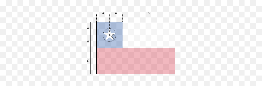 Vexilla Mundi - Chile Flag Construction Sheet Png,Chile Flag Png