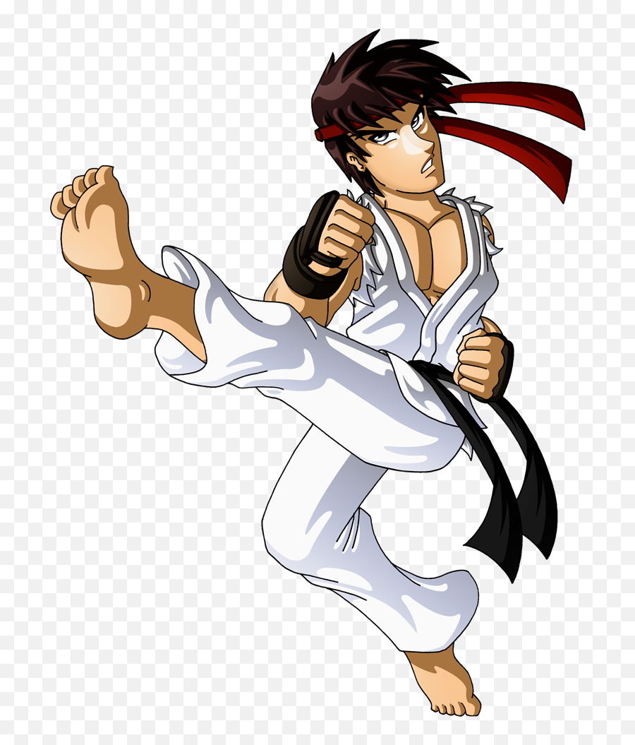 Ryu - Ryu Street Fighter Barefeet Png,Ryu Hadouken Png