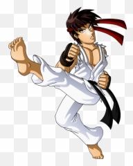 Ryu - Street Fighter Barefeet png