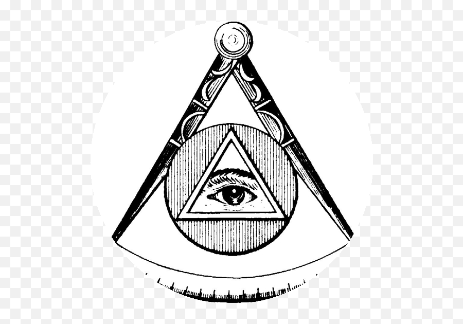 Freemasonry Symbol Eye Of Providence Illuminati Masonic - Third Eye Mark Of The Beast Png,Masonic Lodge Logo