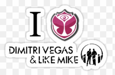 Like Mike Tomorrowworld Electro Dance - Logo Dimitri Vegas png
