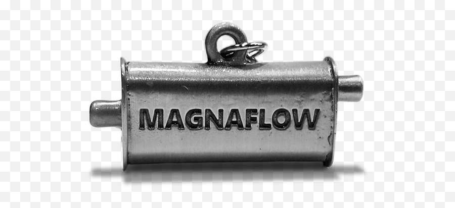 Magnaflow Metal 3d Muffler Keychain - Cylinder Png,Magnaflow Logo