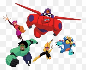 The Series Toys - Big Hero 6 The Series Heroes Png,Baymax Png