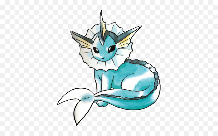 Melusine The Old Queen Vaporeon - Pokemon Vaporeon Gen 1 Png,Vaporeon Transparent