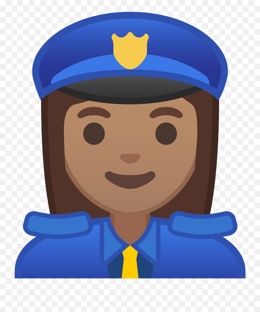 Police Man Emoji - Cartoon Woman Police Officer Png,Man Emoji Png