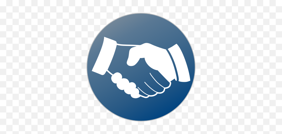 Download End Of Negotiation - Transparent Hand Shake Clip Hand Shake Thank You Png,Handshake Clipart Png