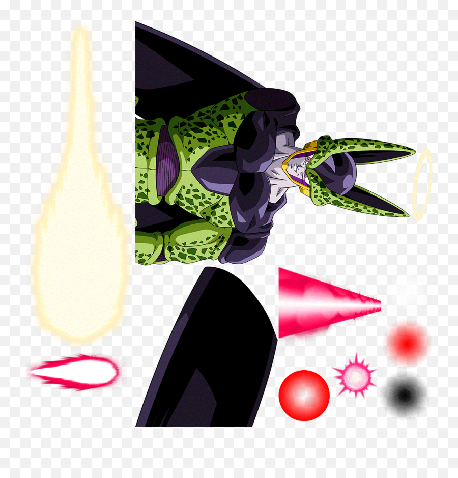 Dokkan Assets Wavesquad - Fictional Character Png,Perfect Cell Png