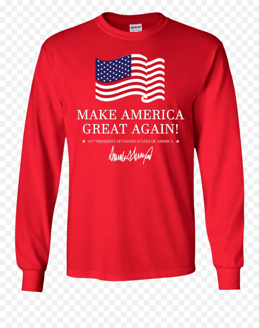 Make America Great Again Trump Long Sleeve T - Shirt U2013 Patriot Father Daughter Star Wars T Shirts Png,Make America Great Again Transparent