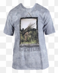 Led Zeppelin - Man With Sticks TShirt Men Iv png